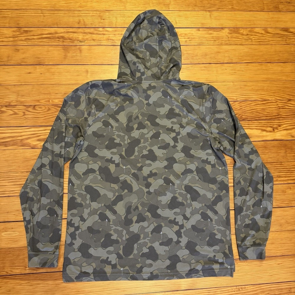 Good Good Golf Performance Hoodie Camo Large Mens Fighting For Par - Picture 9 of 9